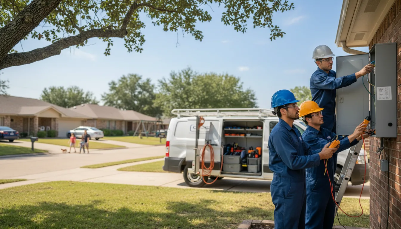 Certified electrician providing emergency electrical services in Piedmont, AL